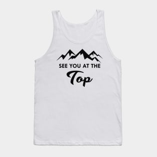 Climbing - See at the top Tank Top